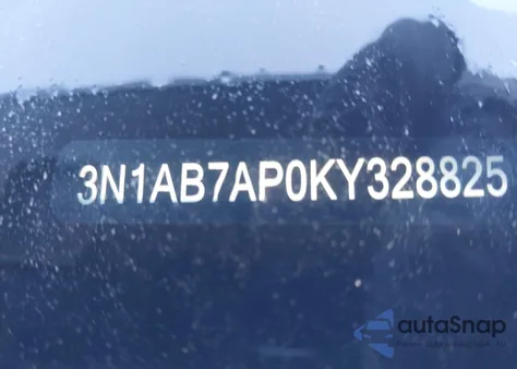 2019 Nissan Sentra Sv from USA, damaged, VIN 3N1AB7AP0KY328825